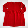 Load image into Gallery viewer, Red Wool Dress