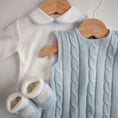 Load image into Gallery viewer, Romper - Cable Knit Three Piece Set