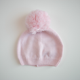 Carica l'immagine nel visualizzatore della galleria, Cappellino in lana con pompon