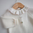 Load image into Gallery viewer, Frill - Ivory All-in-one with Frill Collar