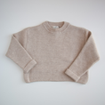 Carica l'immagine nel visualizzatore della galleria, Maglia in lana cardata punto links Maglificio di Verona
