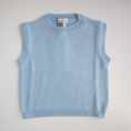 Carica l'immagine nel visualizzatore della galleria, Gilet in lana bimbo - Azzurro