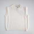 Carica l'immagine nel visualizzatore della galleria, Gilet in lana bimbo - Bianco