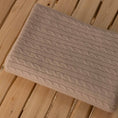 Carica l'immagine nel visualizzatore della galleria, Copertina neonato 100% puro cashmere Grigio