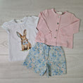 Carica l'immagine nel visualizzatore della galleria, Bunny Charm T-Shirt, Pantaloncini & Cardigan