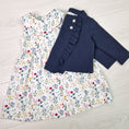 Carica l'immagine nel visualizzatore della galleria, Set abito primavera e golfino