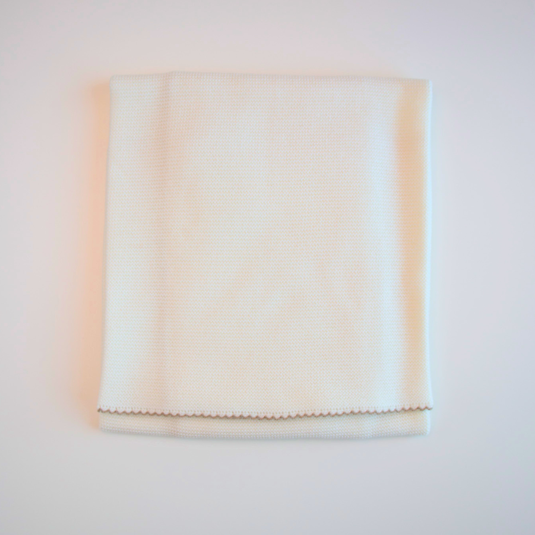 Coperta in lana punto links Little Bear - Frill