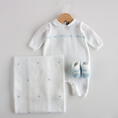 Carica l'immagine nel visualizzatore della galleria, Tutina in cotone Little Bear - Lace
