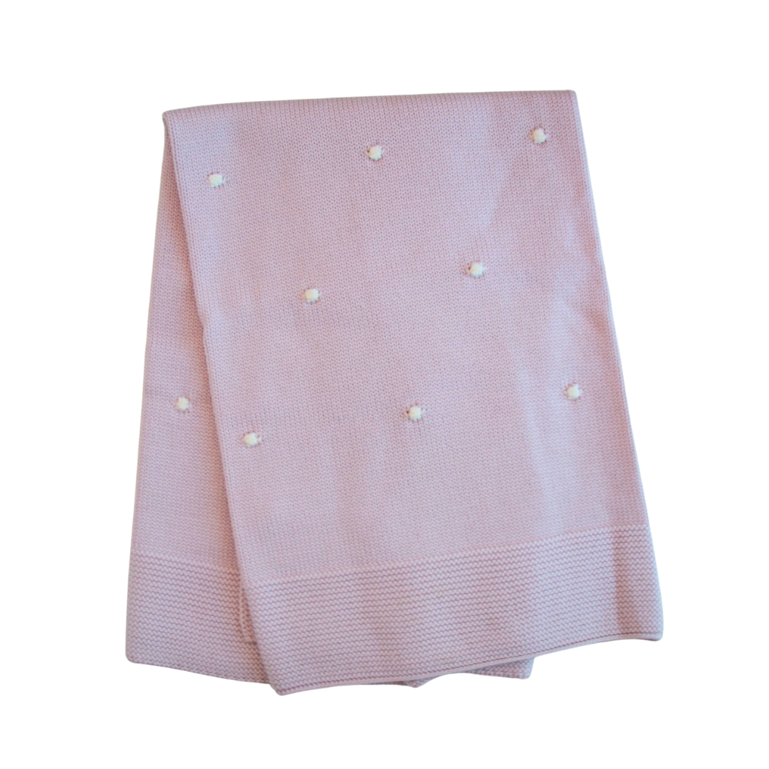 Coperta in lana a pois Little Bear