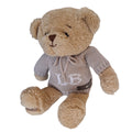 Orso con Maglioncino in Cotone Tortora