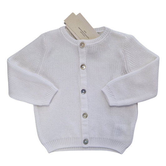 Cardigan in Eucalipto