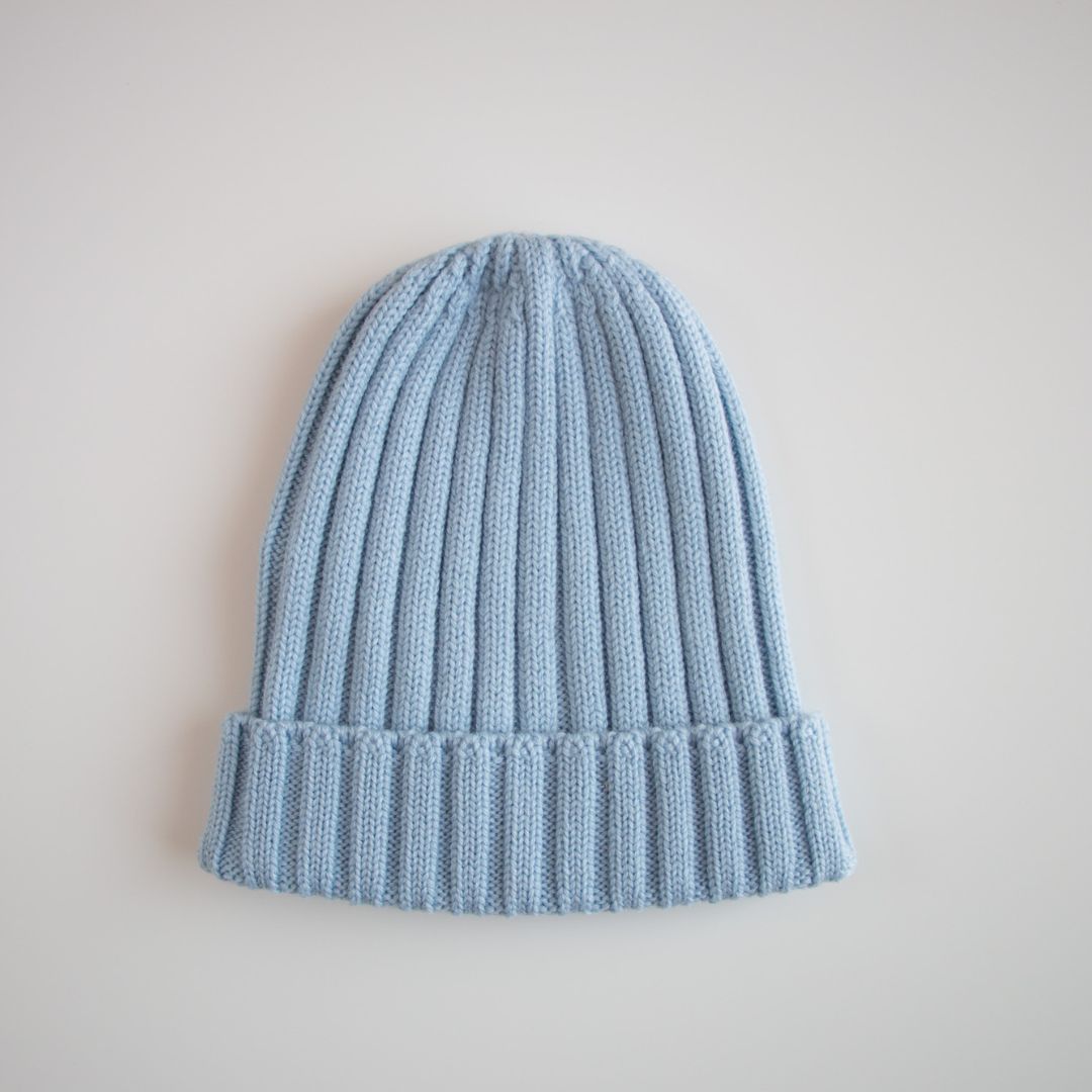 Wool Ribbed Hat
