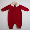 Load image into Gallery viewer, Cable Knit All-in-ones - Christmas Limited Edition
