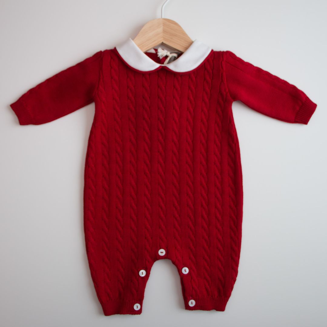 Cable Knit All-in-ones - Christmas Limited Edition
