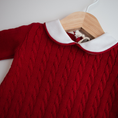 Carica l'immagine nel visualizzatore della galleria, Tutina in lana a trecce Little Bear
