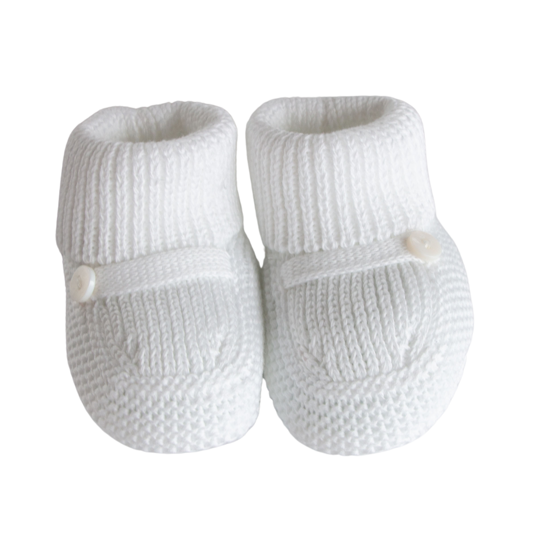Scarpine culla in cotone Little Bear