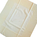 Coperta Nascita Puro Cotone Traforato Giallo