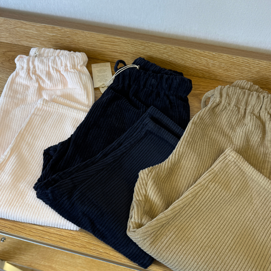 Wide Corduroy Trousers