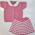 Carica l'immagine nel visualizzatore della galleria, Set gonna e top in cotone Little Bear
