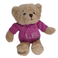 Orso con Maglioncino in Cotone Malva
