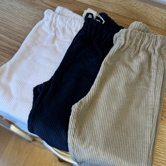 Wide Corduroy Trousers