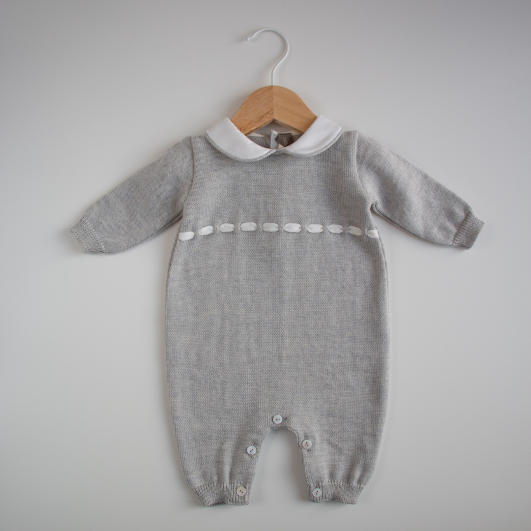 Tutina in lana Little Bear - Lace