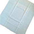 Coperta Nascita Puro Cotone Traforato Salvia
