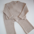Carica l'immagine nel visualizzatore della galleria, Maglia in lana cardata punto links Maglificio di Verona

