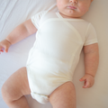 Body Incrociato in Bamboo - Manica Corta