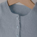 Cardigan neonato 100% puro cashmere Azzurro