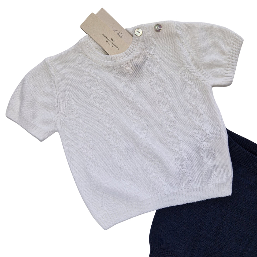 Completo manica corta puro eucalipto