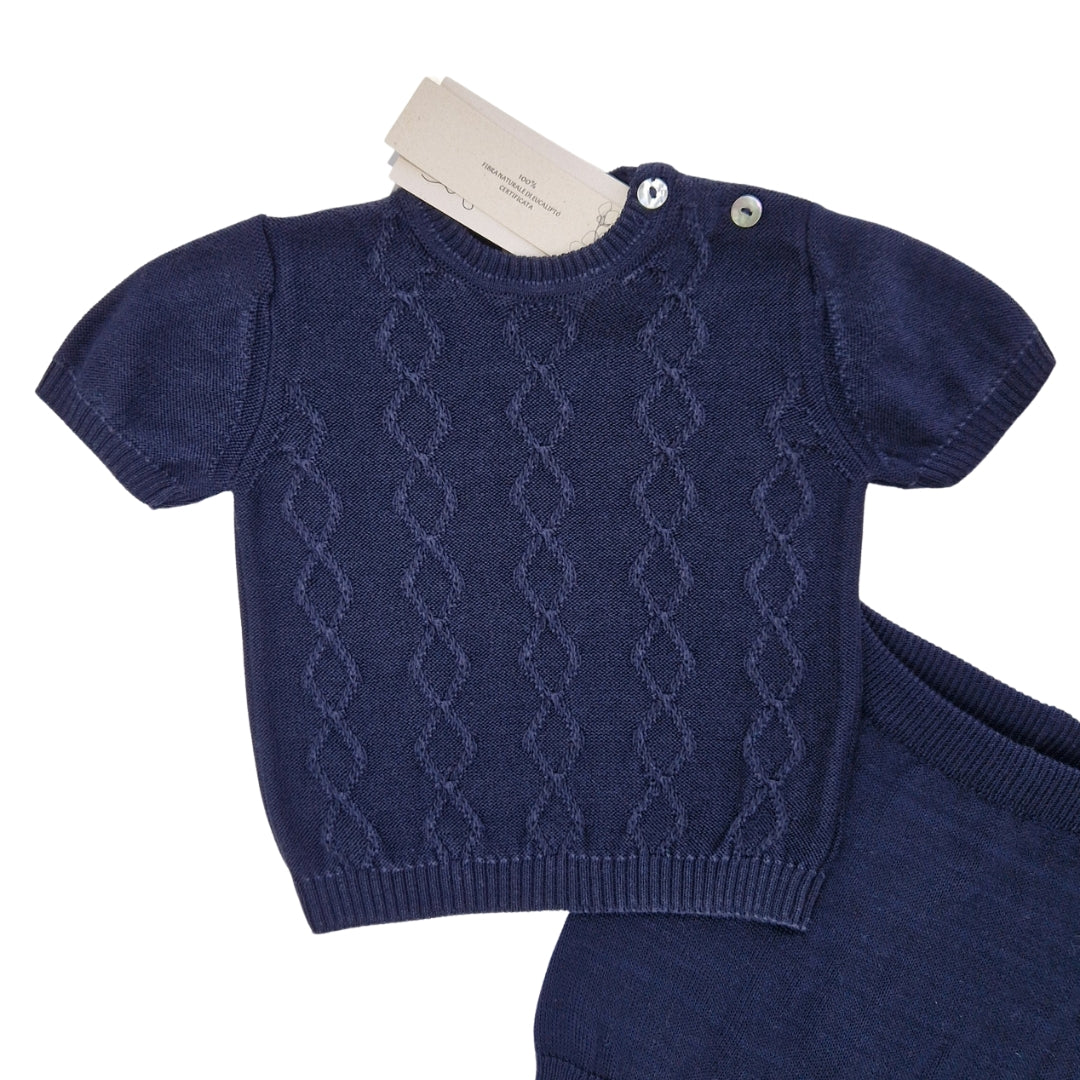 Completo manica corta puro eucalipto