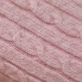 Carica l'immagine nel visualizzatore della galleria, Copertina neonato 100% puro cashmere Rosa
