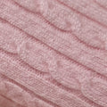 Copertina neonato 100% puro cashmere Rosa