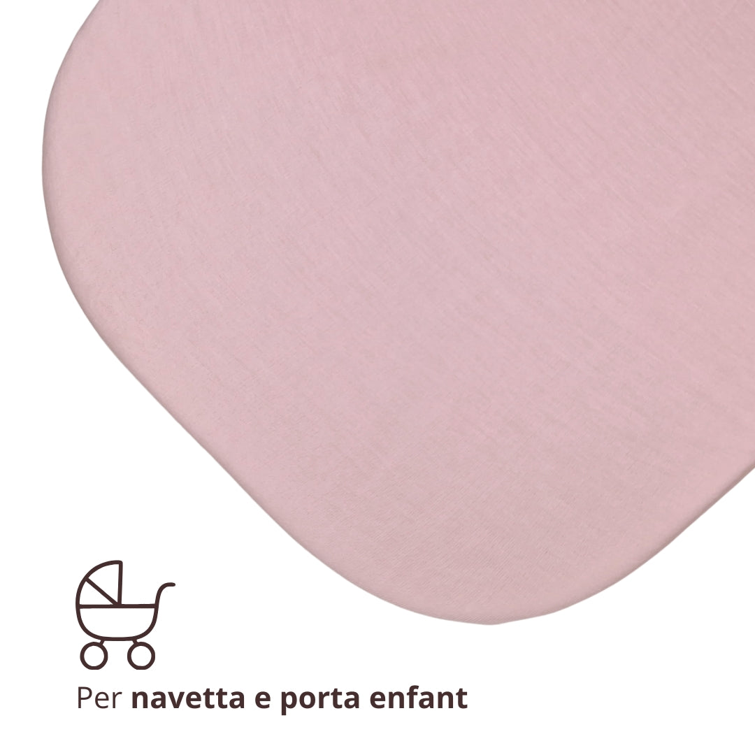 Lenzuola in Bambù Rosa