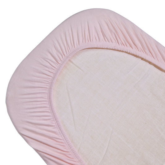 Lenzuolo con Angoli in Bamboo – Rosa - 90 x 200 cm