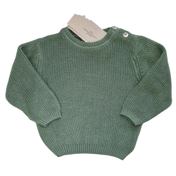Maglia Girocollo Puro Eucalipto Salvia