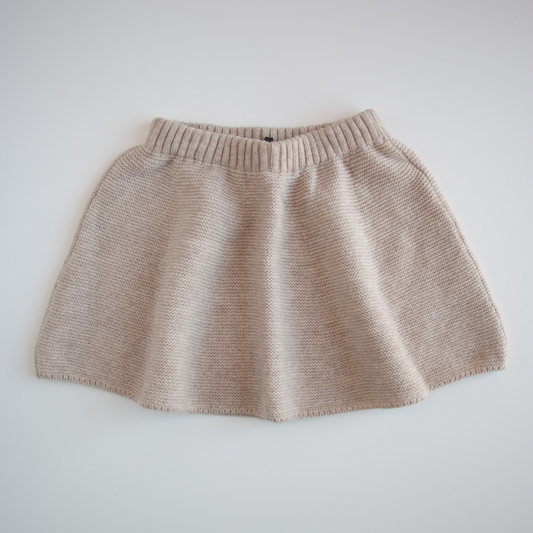 Carded Wool Skirt