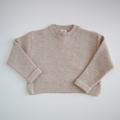 Maglia bimba in lana cardata