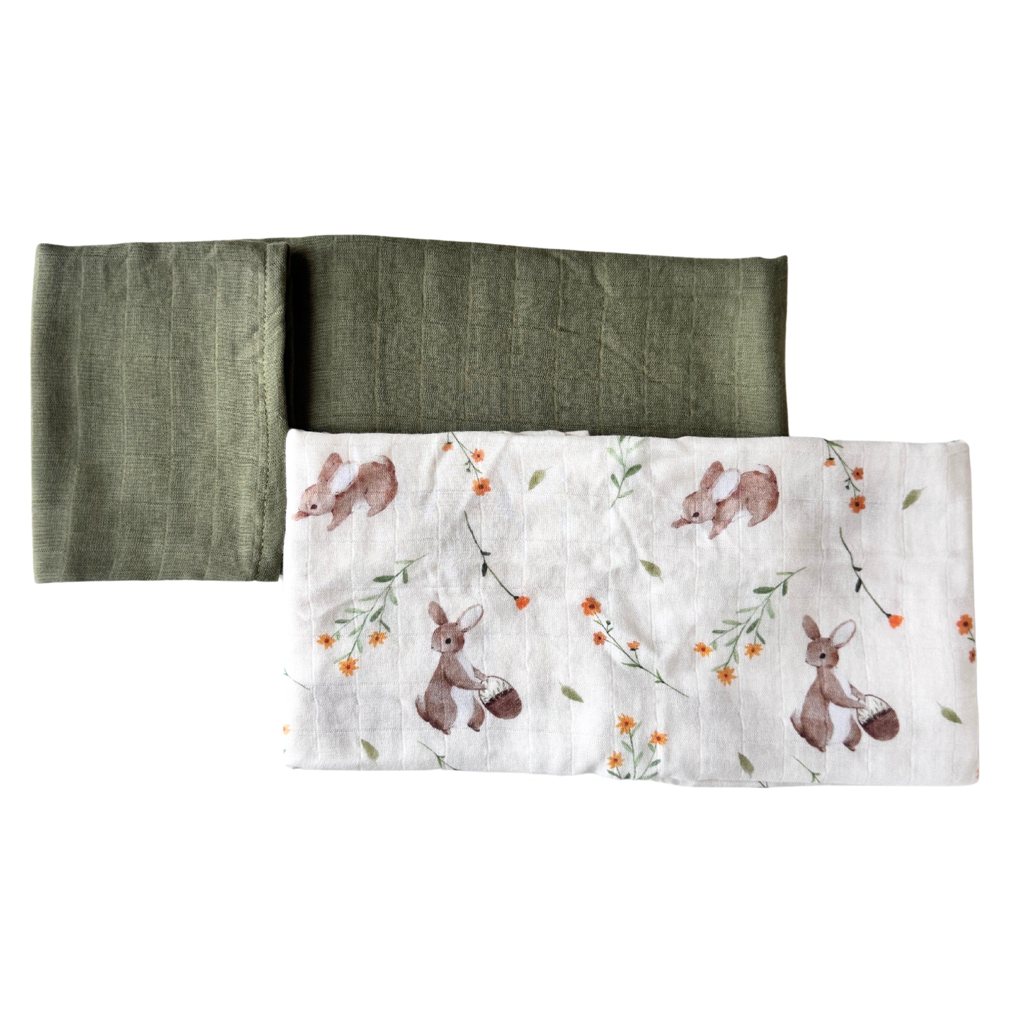 Mussole in bamboo pocket - Set da due