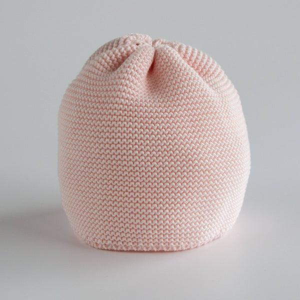 Cappellino Neonato - 100% Cotone - Cipria