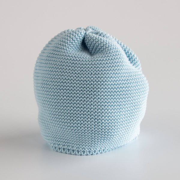 Cappellino Neonato - 100% Cotone - Cielo