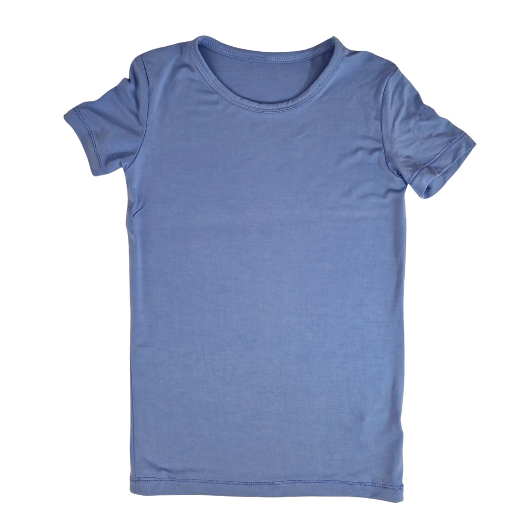 Pigiama in Bamboo - Manica Corta - Azzurro