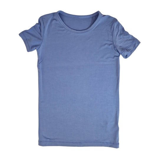 Pigiama in Bamboo - Manica Corta - Azzurro