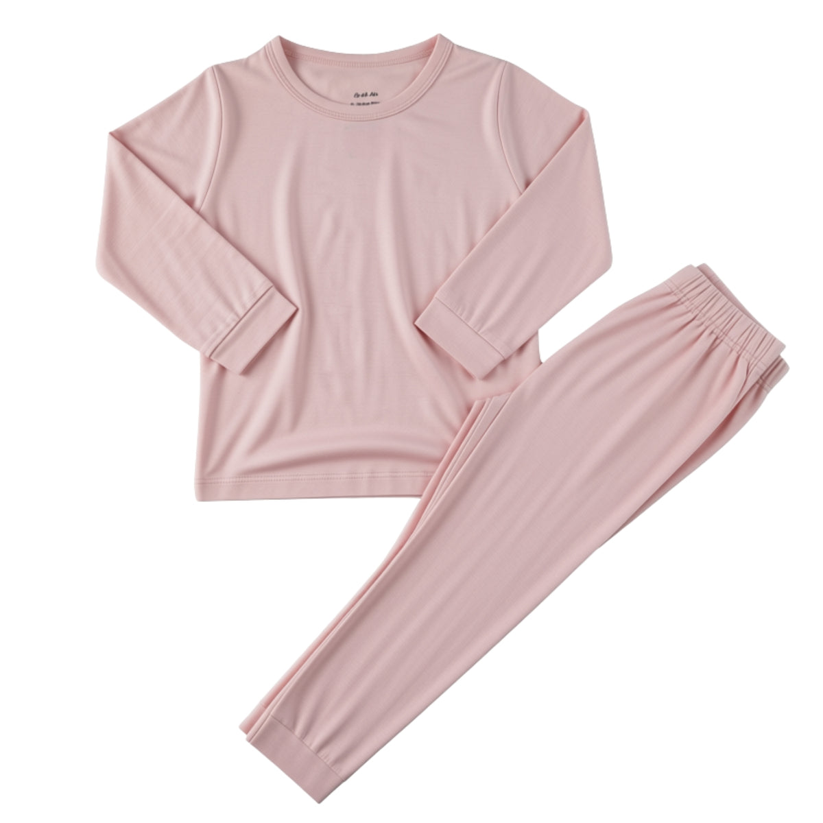 Pigiama in Bamboo - Manica Lunga - Rosa