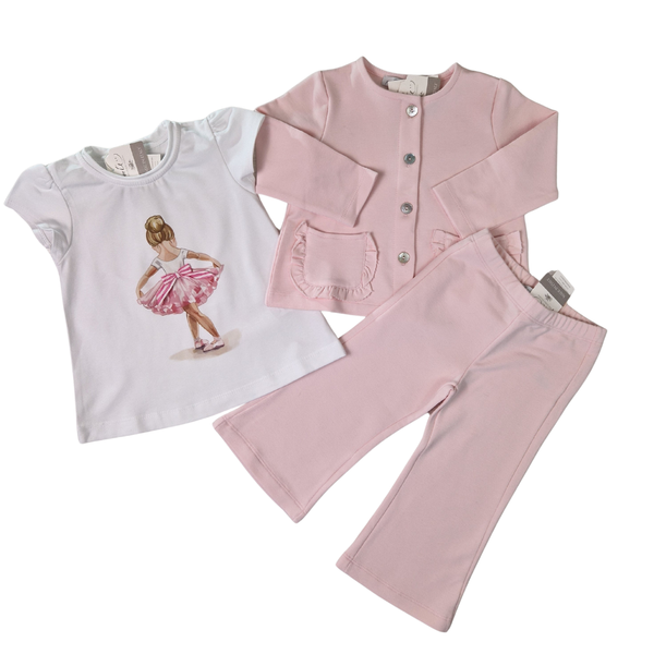 Ballerina - Outfit primaverile tuta e t-shirt