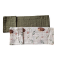 Carica l'immagine nel visualizzatore della galleria, Mussole in bamboo pocket - Set da due
