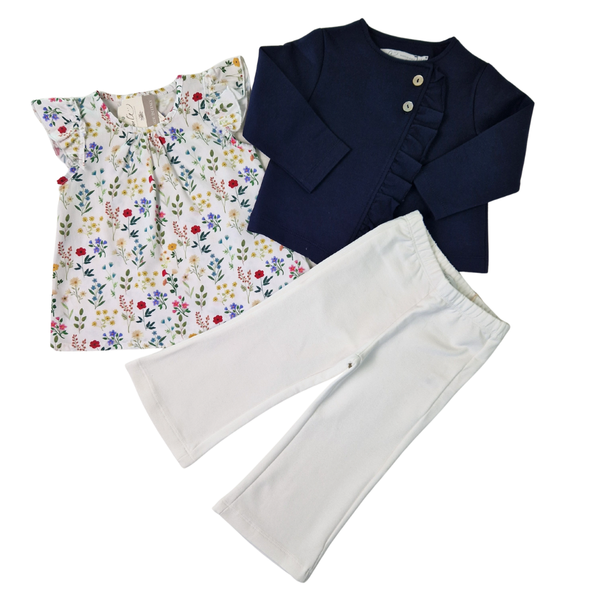 Outfit primavera camicetta floreale Spring Blossom