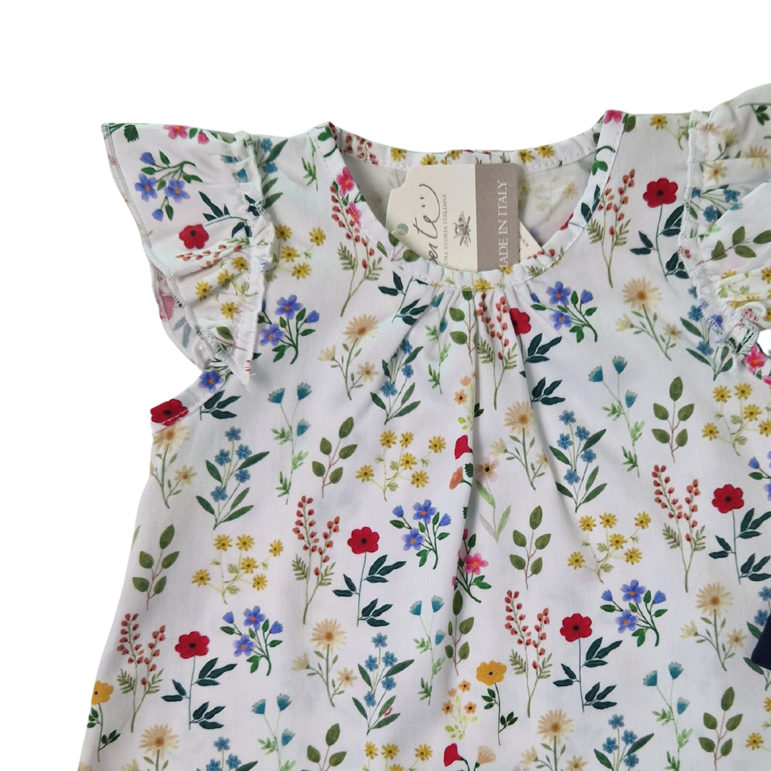 Outfit primavera camicetta floreale Spring Blossom