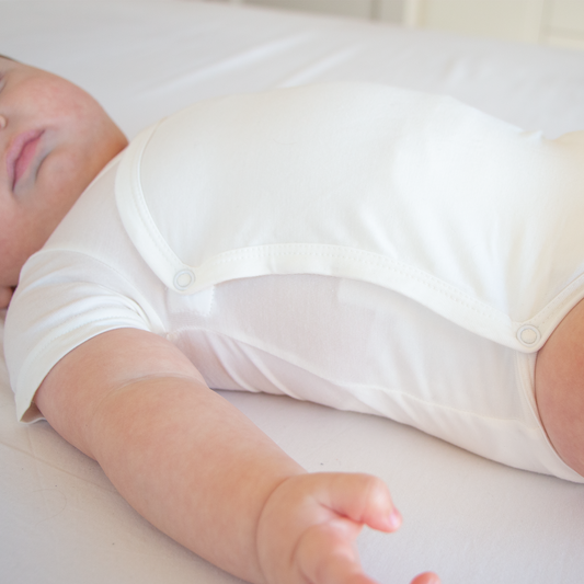 Body Incrociato in Bamboo - Manica Corta